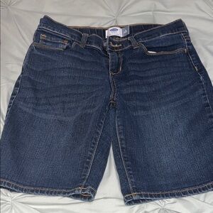 Old Navy Kids Dark Blue Denim Shorts